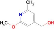 (2-Methoxy-6-methylpyridin-4-yl)methanol