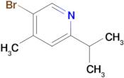 5-Bromo-2-isopropyl-4-methylpyridine