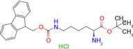 (S)-tert-Butyl 6-((((9H-fluoren-9-yl)methoxy)carbonyl)amino)-2-aminohexanoate hydrochloride