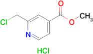 Methyl 2-(chloromethyl)isonicotinate hydrochloride