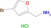 (4-Bromofuran-2-yl)methanamine hydrochloride