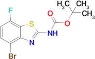 tert-Butyl (4-bromo-7-fluorobenzo[d]thiazol-2-yl)carbamate