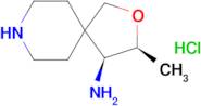 (3S,4S)-3-Methyl-2-oxa-8-azaspiro[4.5]decan-4-amine hydrochloride