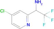 1-(4-Chloropyridin-2-yl)-2,2,2-trifluoroethanamine