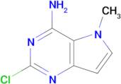 2-Chloro-5-methyl-5H-pyrrolo[3,2-d]pyrimidin-4-amine