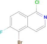 5-Bromo-1-chloro-6-fluoroisoquinoline