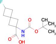 2-((tert-Butoxycarbonyl)amino)-6-fluorospiro[3.3]heptane-2-carboxylic acid