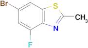 6-Bromo-4-fluoro-2-methylbenzo[d]thiazole