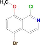 5-Bromo-1-chloro-8-methoxyisoquinoline
