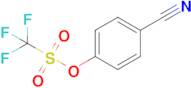 4-Cyanophenyl trifluoromethanesulfonate