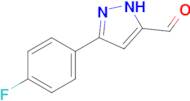 3-(4-fluorophenyl)-1H-pyrazole-5-carbaldehyde