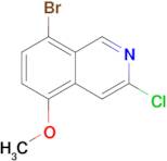8-Bromo-3-chloro-5-methoxyisoquinoline
