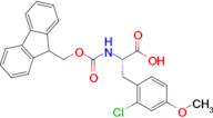 (S)-2-((((9H-Fluoren-9-yl)methoxy)carbonyl)amino)-3-(2-chloro-4-methoxyphenyl)propanoic acid