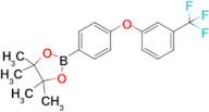 4,4,5,5-Tetramethyl-2-(4-(3-(trifluoromethyl)phenoxy)phenyl)-1,3,2-dioxaborolane