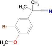 2-(3-Bromo-4-methoxyphenyl)-2-methylpropanenitrile