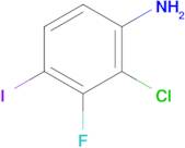 2-Chloro-3-fluoro-4-iodoaniline