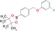 2-(4-((3-Fluorophenoxy)methyl)phenyl)-4,4,5,5-tetramethyl-1,3,2-dioxaborolane