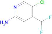 5-Chloro-4-(difluoromethyl)pyridin-2-amine