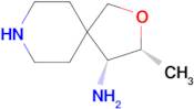 (3R,4R)-3-Methyl-2-oxa-8-azaspiro[4.5]decan-4-amine