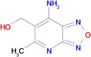 (7-Amino-5-methyl-[1,2,5]oxadiazolo[3,4-b]pyridin-6-yl)methanol