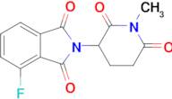 4-Fluoro-2-(1-methyl-2,6-dioxopiperidin-3-yl)isoindoline-1,3-dione