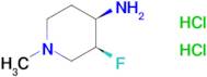 (3S,4R)-3-Fluoro-1-methylpiperidin-4-amine dihydrochloride