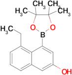 5-Ethyl-4-(4,4,5,5-tetramethyl-1,3,2-dioxaborolan-2-yl)naphthalen-2-ol