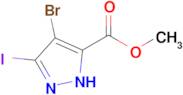 methyl 4-bromo-3-iodo-1H-pyrazole-5-carboxylate