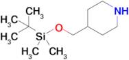 4-(((tert-Butyldimethylsilyl)oxy)methyl)piperidine