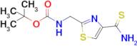 tert-Butyl ((4-carbamothioylthiazol-2-yl)methyl)carbamate