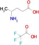 (R)-4-Aminopentanoic acid compound with 2,2,2-trifluoroacetic acid (1:1)