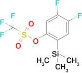 4,5-Difluoro-2-(trimethylsilyl)phenyl trifluoromethanesulfonate