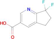 7,7-Difluoro-6,7-dihydro-5H-cyclopenta[b]pyridine-3-carboxylic acid