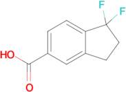 1,1-Difluoro-2,3-dihydro-1H-indene-5-carboxylic acid