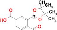 4-Formyl-3-(4,4,5,5-tetramethyl-1,3,2-dioxaborolan-2-yl)benzoic acid