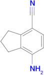 7-Amino-2,3-dihydro-1H-indene-4-carbonitrile