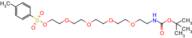 2,2-Dimethyl-4-oxo-3,8,11,14,17-pentaoxa-5-azanonadecan-19-yl 4-methylbenzenesulfonate