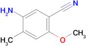 5-Amino-2-methoxy-4-methylbenzonitrile