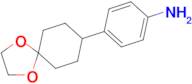 4-(1,4-Dioxaspiro[4.5]decan-8-yl)aniline