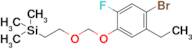 (2-((4-Bromo-5-ethyl-2-fluorophenoxy)methoxy)ethyl)trimethylsilane