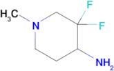 3,3-Difluoro-1-methylpiperidin-4-amine