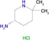 (S)-6,6-Dimethylpiperidin-3-amine hydrochloride