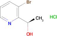 (R)-1-(3-Bromopyridin-2-yl)ethan-1-ol hydrochloride
