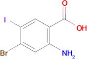 2-Amino-4-bromo-5-iodobenzoic acid