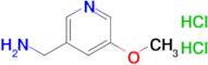 (5-Methoxypyridin-3-yl)methanamine dihydrochloride