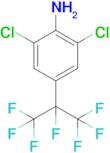 2,6-Dichloro-4-(perfluoropropan-2-yl)aniline