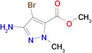 Methyl 3-amino-4-bromo-1-methyl-1H-pyrazole-5-carboxylate