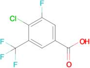 4-Chloro-3-fluoro-5-(trifluoromethyl)benzoic acid