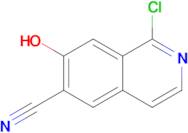 1-Chloro-7-hydroxyisoquinoline-6-carbonitrile