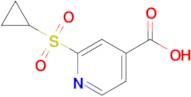 2-(Cyclopropylsulfonyl)isonicotinic acid